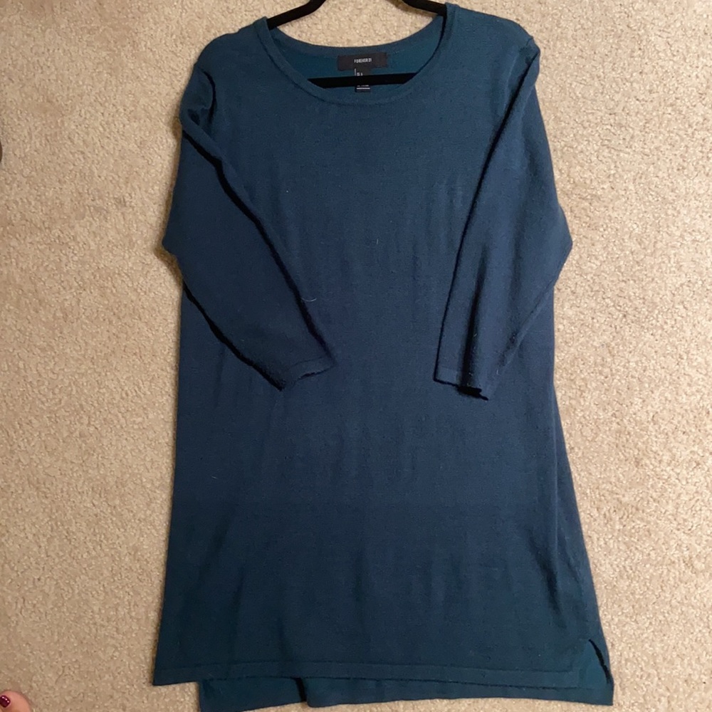 F21 SWEATER DRESS